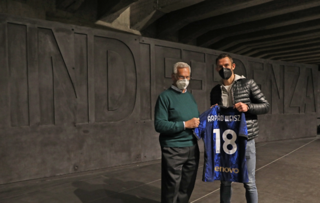 L’Inter si reca al Memoriale della Shoah: il ricordo di Árpád Weisz