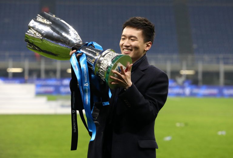 Inter-Juve, Zhang: “Momento molto speciale: speranza ed energia per il futuro”