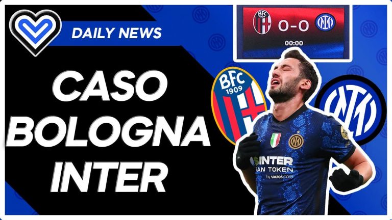 VIDEO – Caso Bologna-Inter, calendario, Calhanoglu: cosa succede adesso