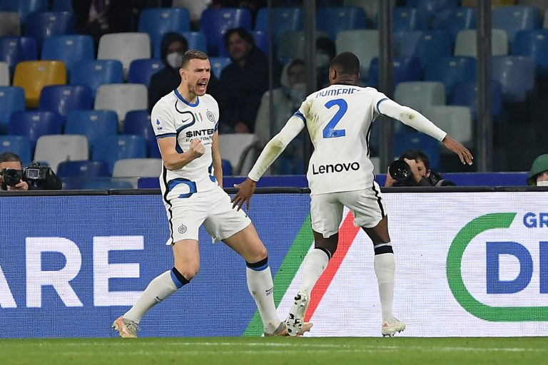 Napoli-Inter, le PAGELLE: Dzeko e Handanovic decidono, pessimo de Vrij