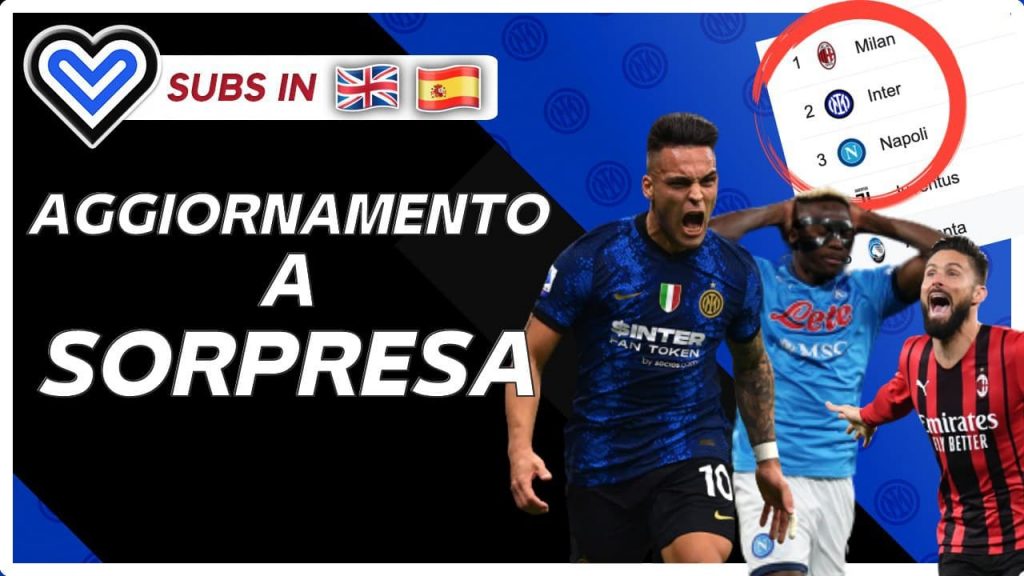 VIDEO – SORPRESA! Chi vince lo Scudetto 2021/2022 secondo l’ALGORITMO