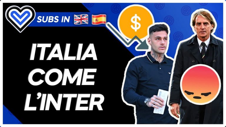 VIDEO – DISASTRO Italia, la VERA colpa di Mancini e impatti sul mercato dell’Inter