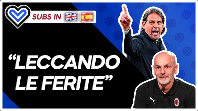 VIDEO – “Leccando le ferite”. Cosa ha detto VERAMENTE Inzaghi dopo il derby Milan-Inter 0-0