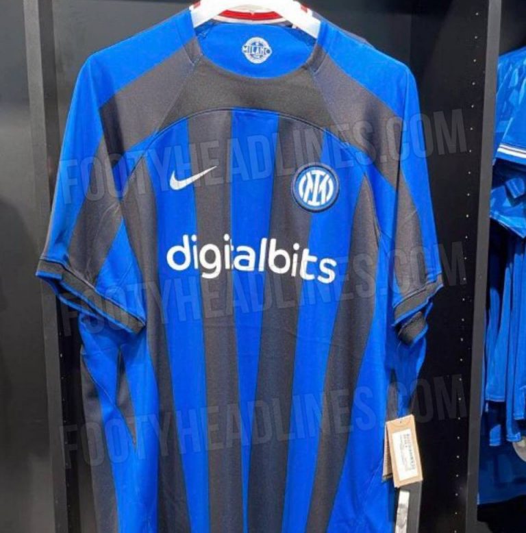 FOTO – Inter, ecco la prima maglia della stagione 2022/2023: ritorno alla tradizione