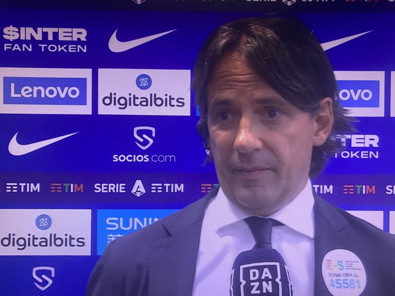 Inter-Sampdoria, Inzaghi: “Orgoglioso dei miei ragazzi, ora penseremo al mercato” Inzaghi
