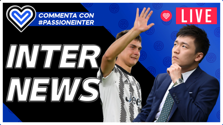 LIVE – Attesa Dybala, Asllani, futuro Suning e ultime di mercato