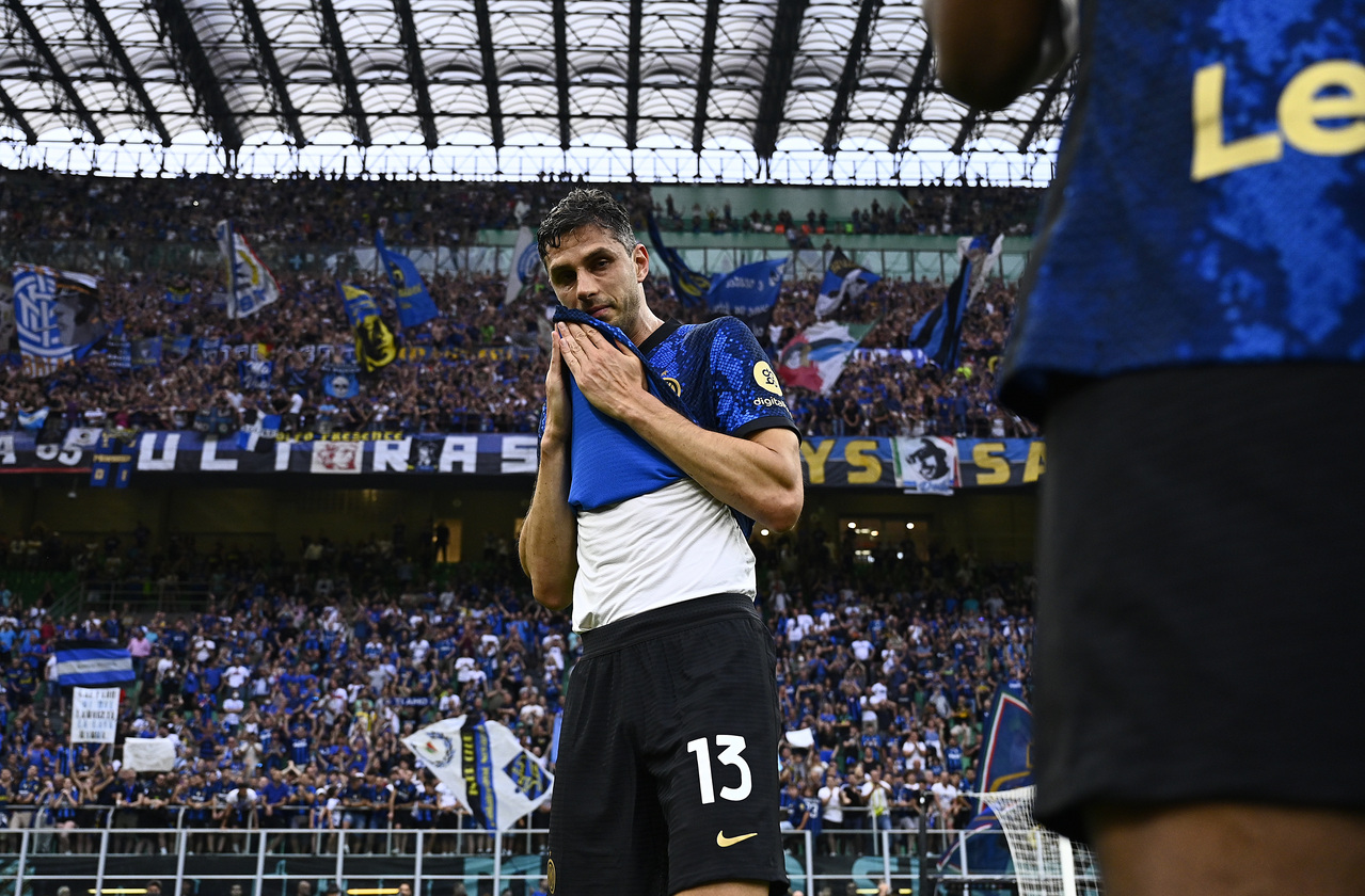 Ranocchia nel giorno dell'addio di Inter-Sampdoria 3-0