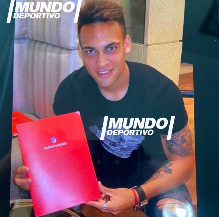 Mundo Deportivo: “Lautaro all’Atletico era fatta”, spunta la foto con il contratto