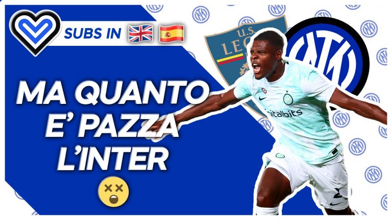 VIDEO – Lecce-Inter 1-2: ma quanto siamo PAZZI?! Grazie DUMFRIES! Commento