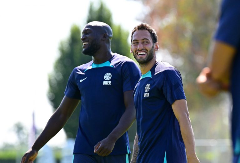 Lukaku Calhanoglu Inter