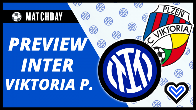DIRETTA – Ultimissime INTER-VIKTORIA PLZEN: formazioni e preview Champions League LIVE