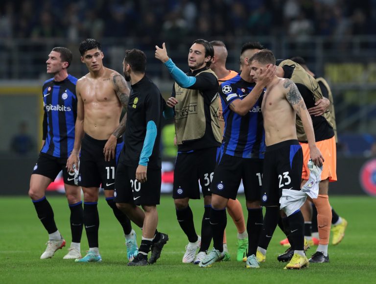 5 cose che abbiamo imparato da Inter-Viktoria Plzen Esultanza Inter