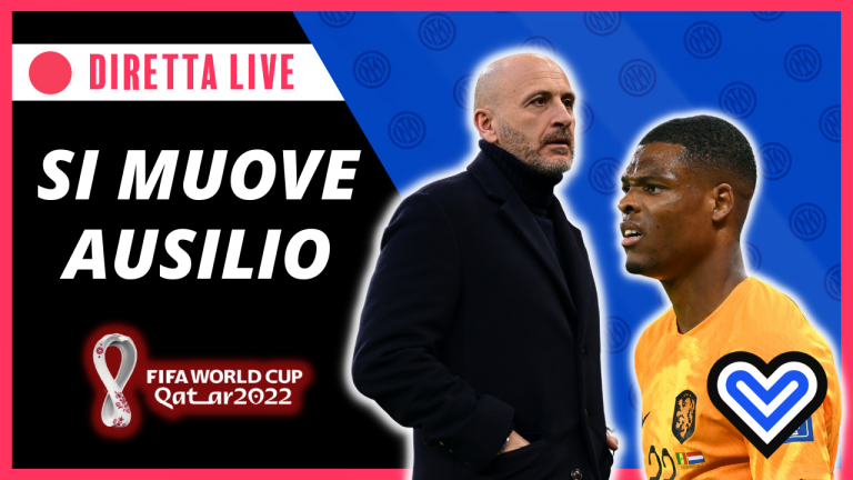 DIRETTA – Blitz Ausilio, calciomercato e debutto Mondiale
