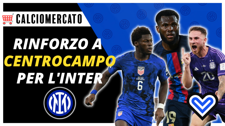 VIDEO – Calciomercato Inter, qualcosa si muove a centrocampo: la situazione da Musah a Mac Allister