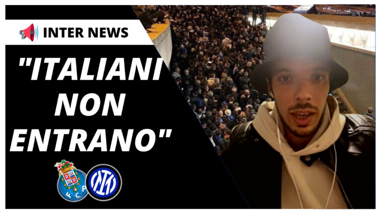 VIDEO – Caos Biglietti Porto-Inter: cosa è successo ai tifosi dell’Inter