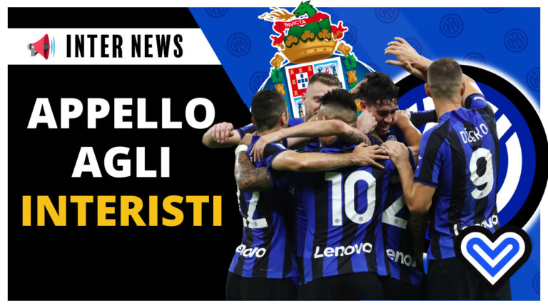VIDEO – APPELLO ai Veri INTERISTI verso PORTO-INTER Porto-Inter