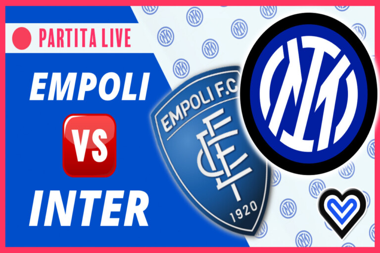 LIVE – EMPOLI INTER in Diretta! Live reaction Serie A