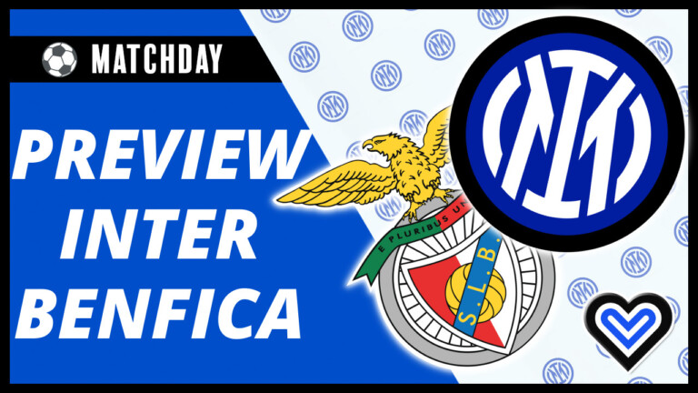 DIRETTA – Ultimissime INTER BENFICA: formazioni e preview Champions League LIVE