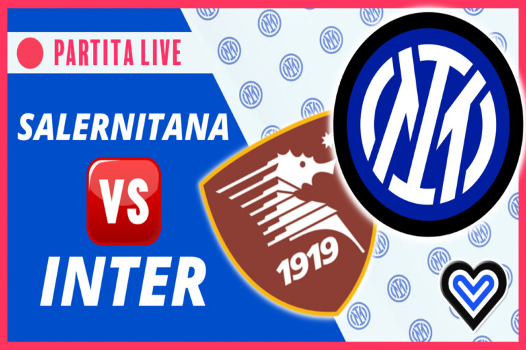LIVE – SALERNITANA INTER in Diretta! Live reaction Serie A