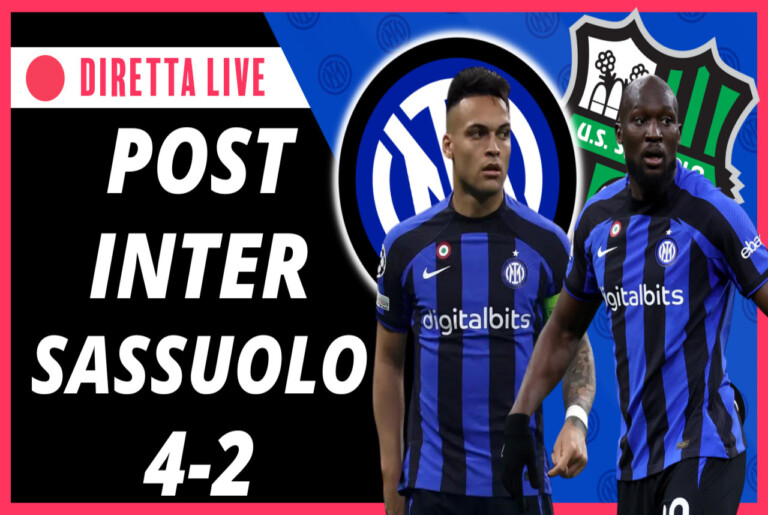 DIRETTA – Analisi totale Inter-Sassuolo 4-2 e verso il derby: Inter news