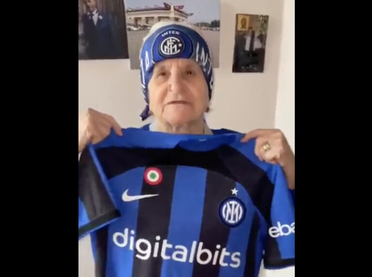 Nonna Giuseppina si racconta: “Adoro l’Inter e Barella. C’è però un giocatore che non mi piace”