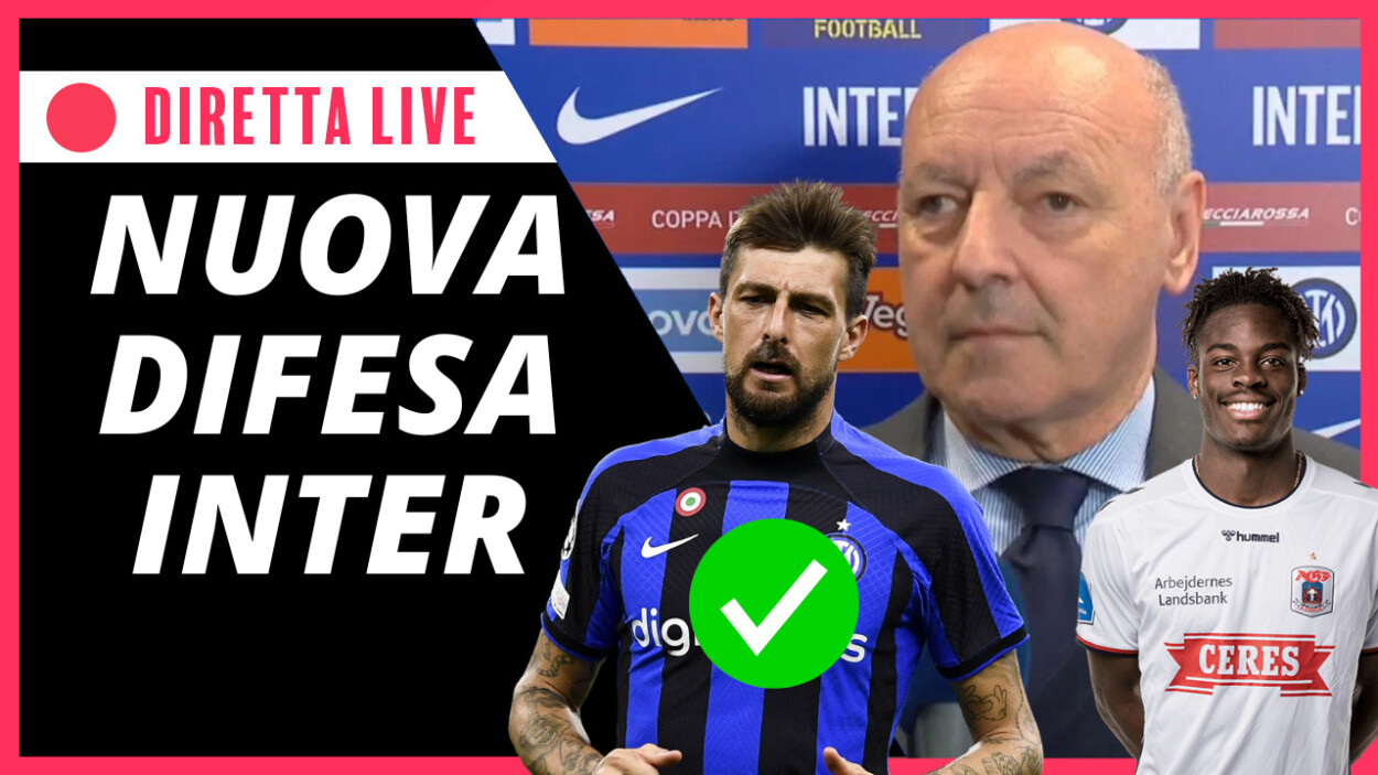 DIRETTA – ‘Nuova’ Difesa Inter, conferma Acerbi, avanti Bisseck e non solo: INTER NEWS