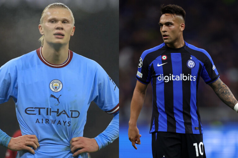 Lautaro Martinez contro Haaland: la sfida dei bomber a confronto
