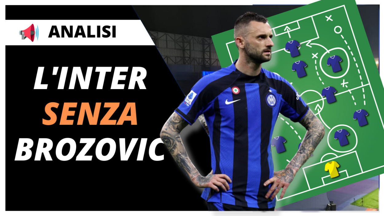 VIDEO – Come CAMBIA il centrocampo dell’Inter SENZA BROZOVIC