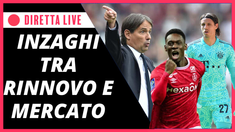 DIRETTA – Rinnovo Inzaghi, REBUS Attacco, Sommer e calciomercato – INTER NEWS