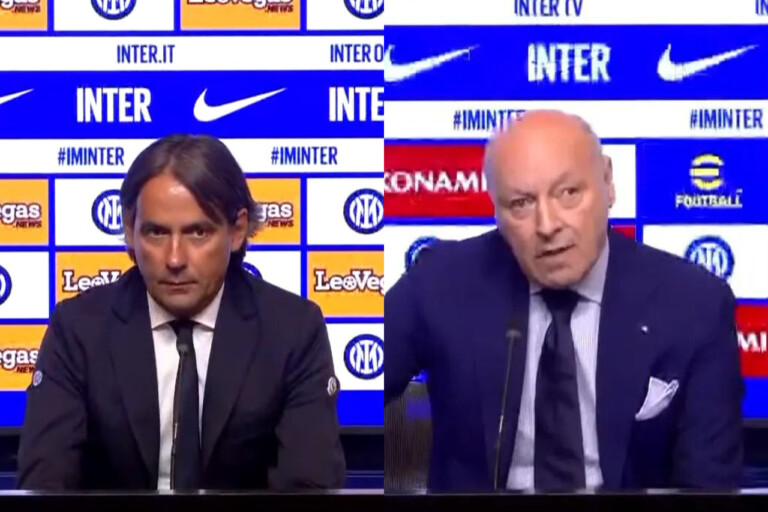 QUATTRO (+1) notizie emerse dalla conferenza stampa di Inzaghi e Marotta