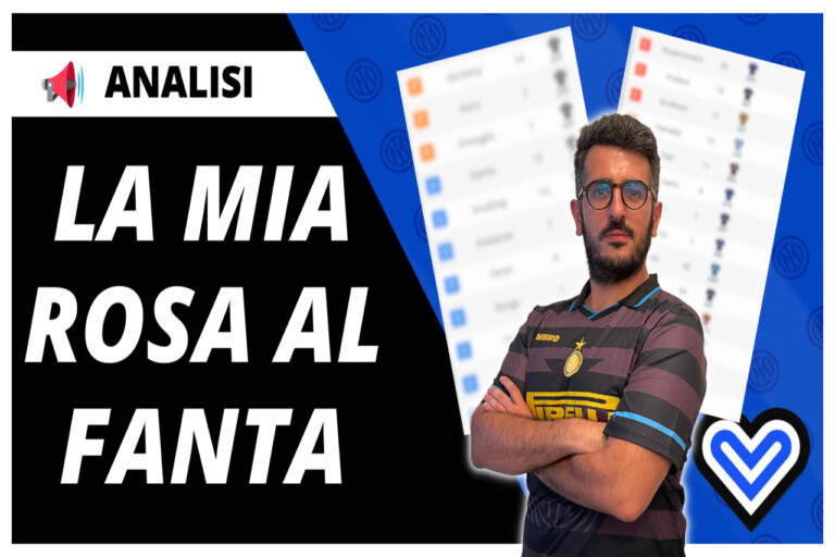VIDEO – Sai fare MEGLIO di me? La mia Rosa per il Fanta Passione Inter 2023/2024