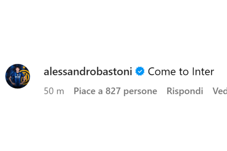 SOCIAL – Bastoni ANTICIPA il prossimo ACQUISTO dell’Inter?