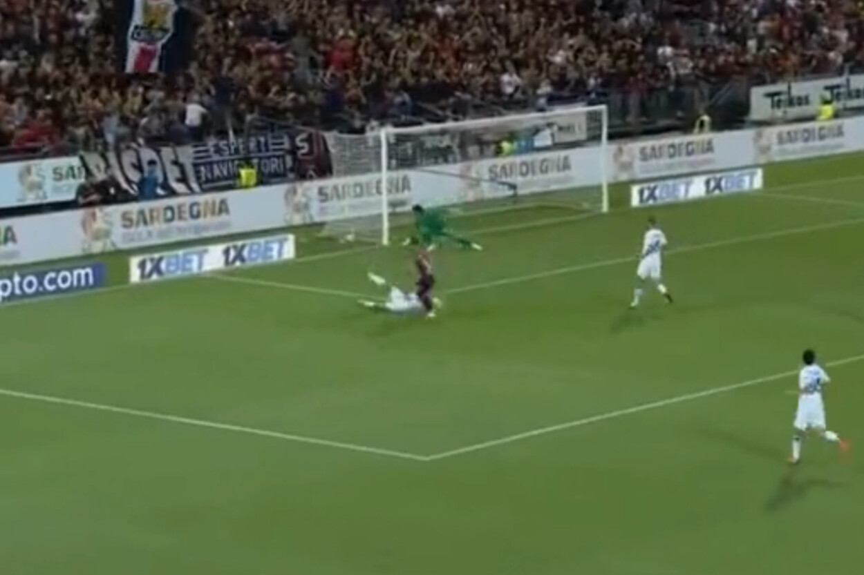 VIDEO – Calhanoglu DOMINANTE anche in difesa: che CHIUSURA su Nandez!