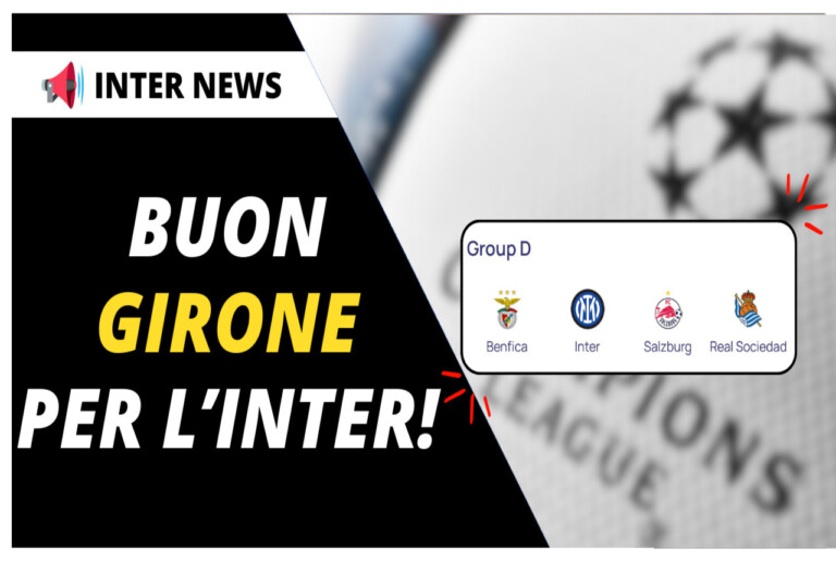 VIDEO – SORTEGGIO CHAMPIONS INTER CLAMOROSO! E una PROVOCAZIONE…