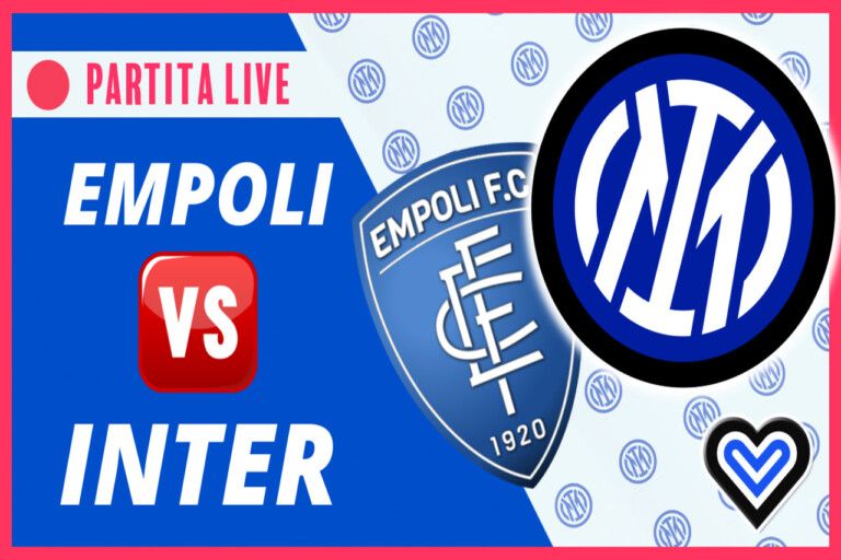 LIVE – EMPOLI INTER in Diretta! Live reaction Serie A