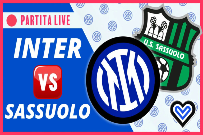 LIVE – INTER SASSUOLO in Diretta! Live reaction Serie A
