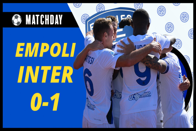 VIDEO – EMPOLI INTER 0-1: la vittoria NON BASTA?