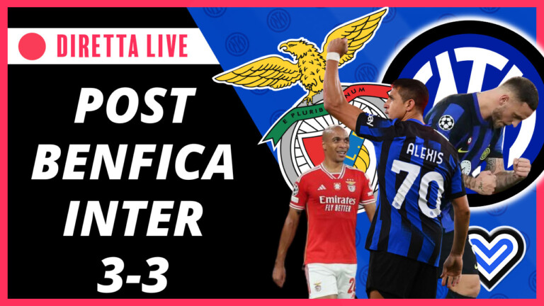 DIRETTA – Analisi Benfica-Inter 3-3, polemiche portoghesi, commenti invecchiati male – INTER NEWS