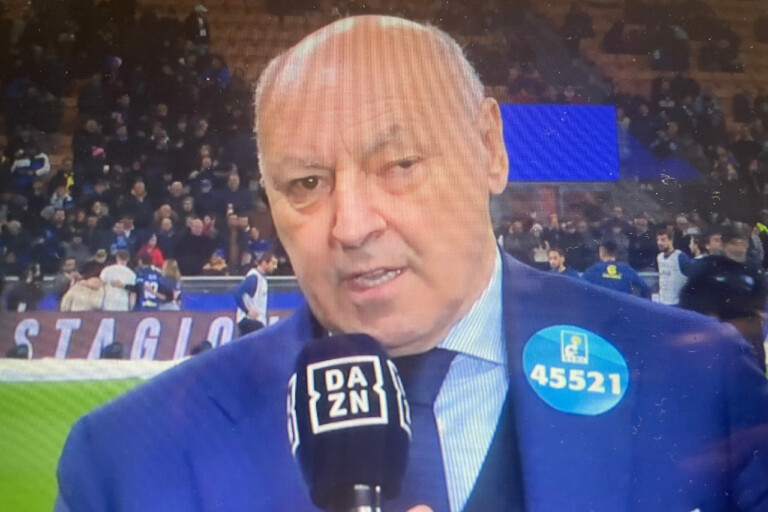 Inter-Frosinone, Marotta: “Juve favorita perché può lavorare in settimana, ma…”