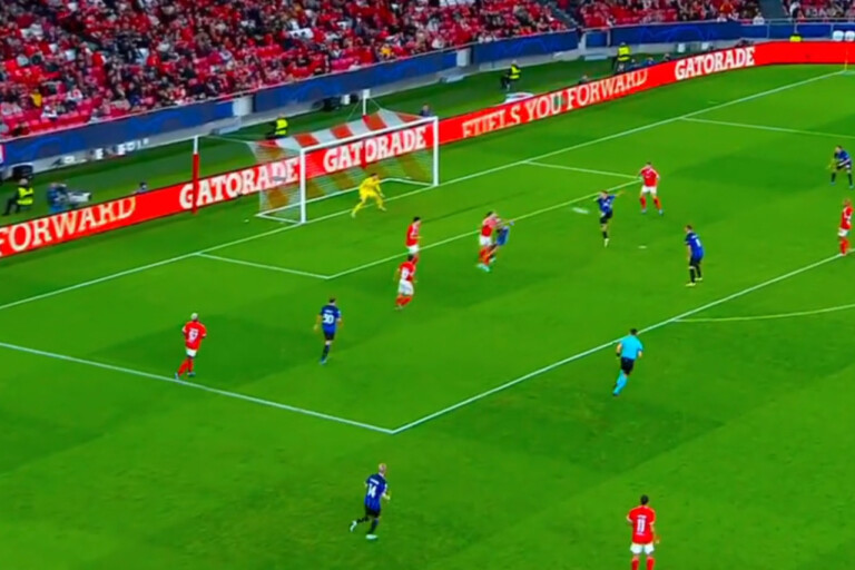VIDEO – Benfica-Inter, Frattesi la RIAPRE con una girata CAPOLAVORO!