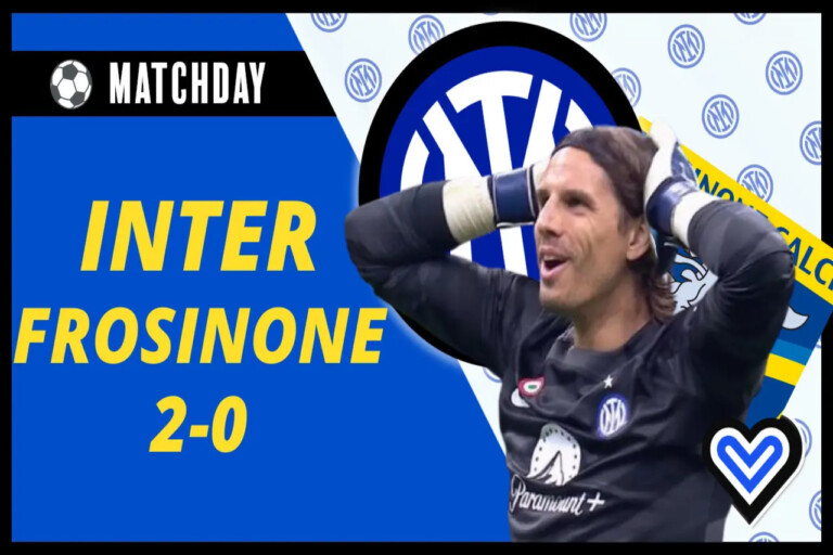 VIDEO – INTER FROSINONE 2-0: Quel SAPORE lì… JUVE, a NOI DUE!