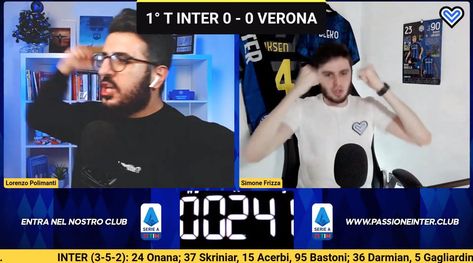 Passione Inter, ancora numeri da RECORD durante la diretta partita