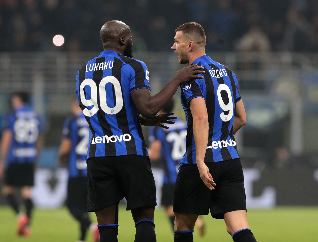 Lukaku e Dzeko