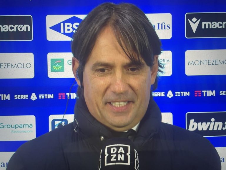 Sampdoria-Inter, Inzaghi: “Lukaku-Barella tutto chiarito. Delusi per il risultato”