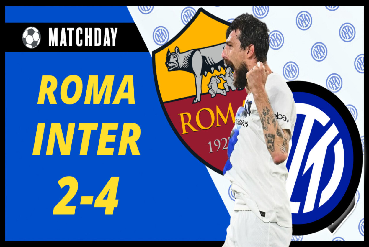 VIDEO – ROMA INTER 2-4: PARTITA ATOMICA! VITTORIA DA SVENIREEEE