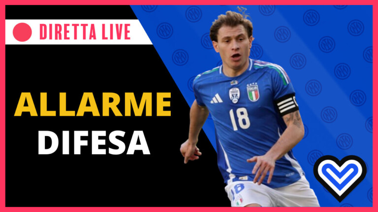 DIRETTA – Emergenza difesa, super Barella e ultime di calciomercato