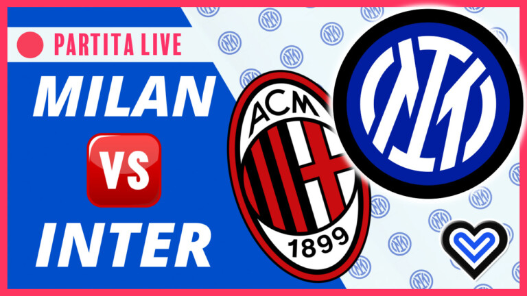 LIVE – MILAN-INTER in Diretta! Live reaction Serie A