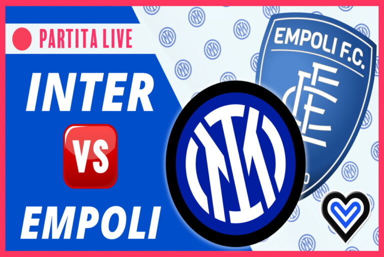 LIVE – INTER-EMPOLI in Diretta! Live reaction Serie A