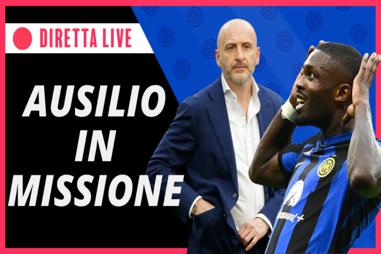 DIRETTA – Ausilio in missione, calciomercato, clima Derby e scudetto – INTER NEWS