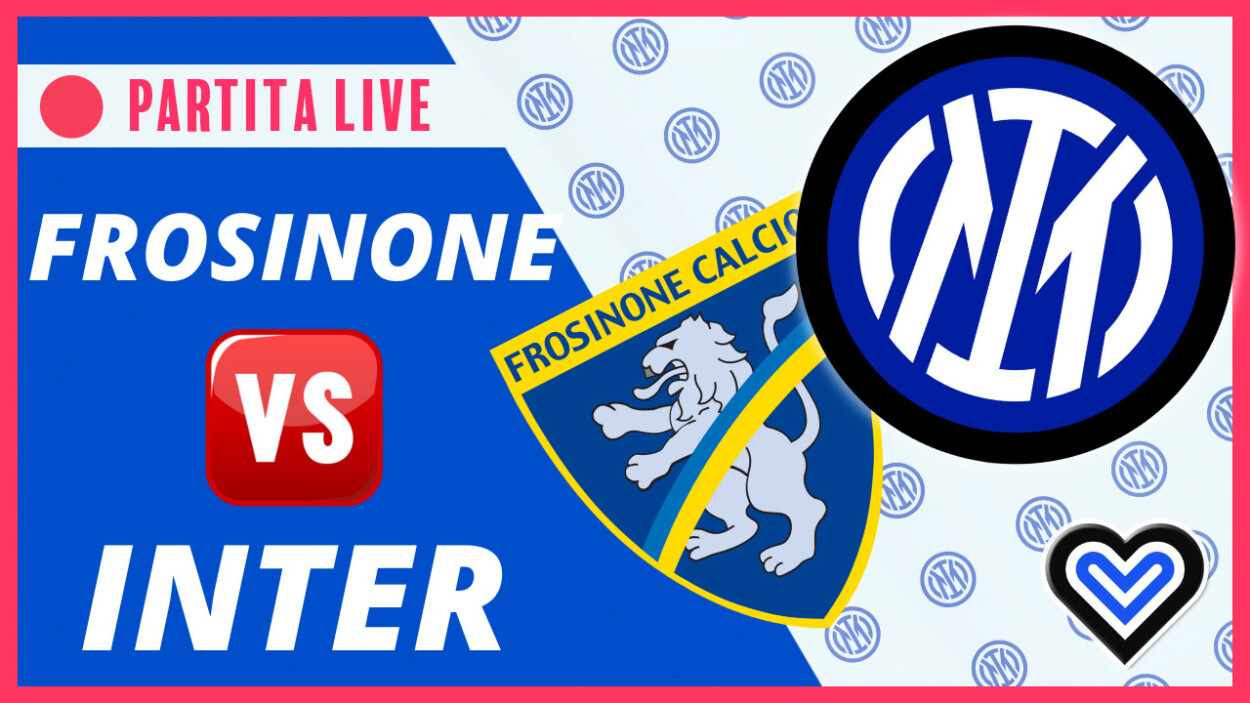 LIVE – FROSINONE INTER in Diretta! Live reaction Serie A